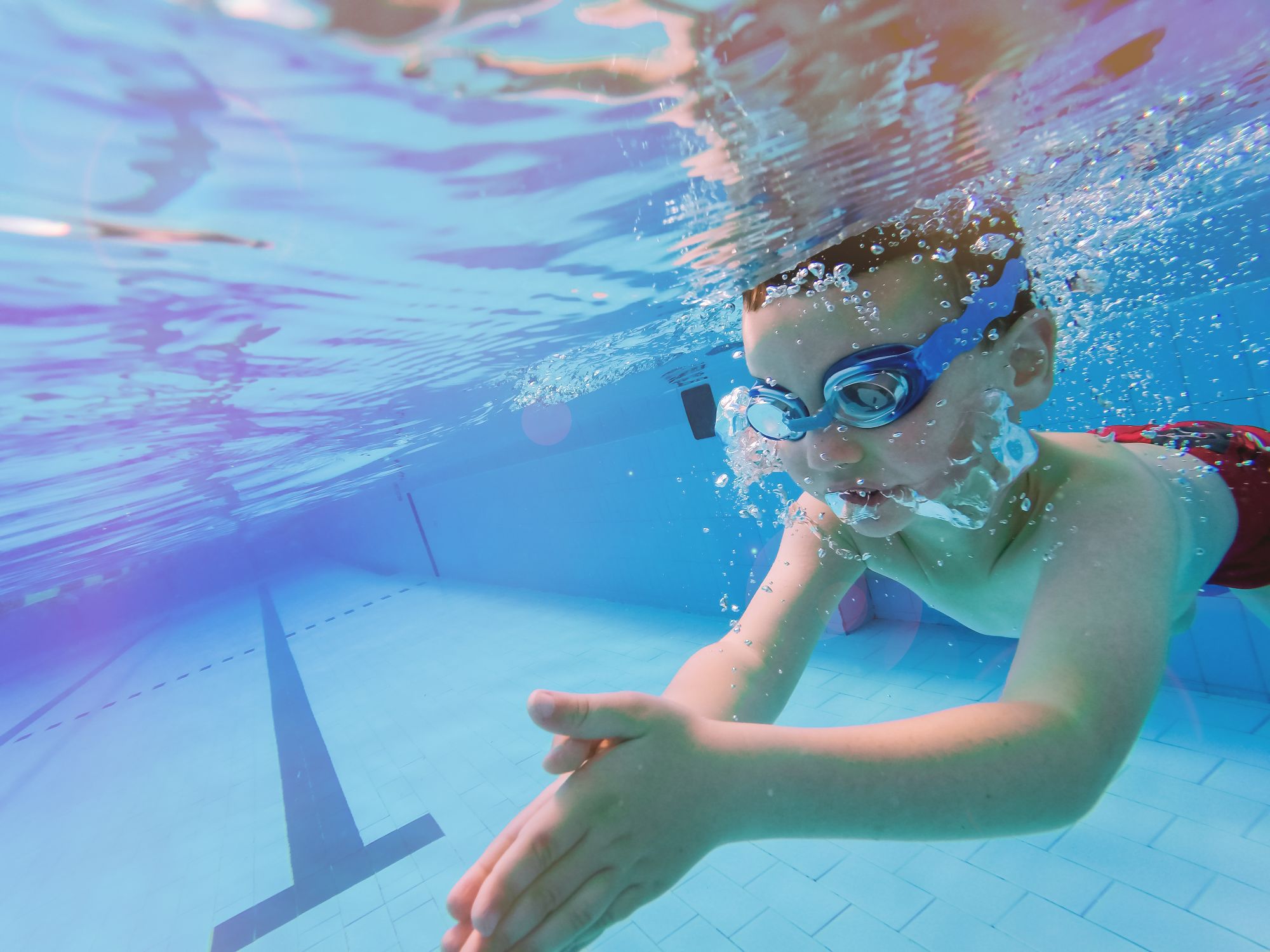 Los beneficios de la natación en los más pequeños
